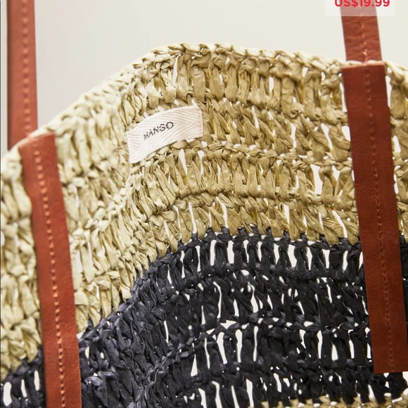 Mango Braided shopping bag bloggers favorite - Picture 5 of 5
